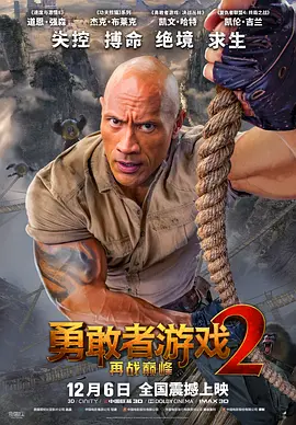 <span style='color:red'>勇</span><span style='color:red'>敢</span>者游戏2：再战巅峰 Jumanji: The Next Level