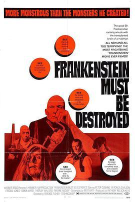 致命科学<span style='color:red'>怪人</span> Frankenstein Must Be Destroyed