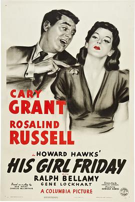 <span style='color:red'>女友</span>礼拜五 His Girl Friday