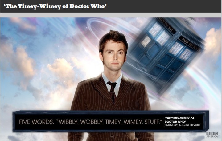 博士的<span style='color:red'>混乱</span>时间线 The Timey-Wimey of Doctor Who