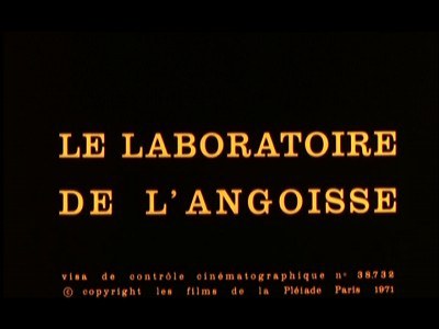 焦虑的实验室 Le <span style='color:red'>labor</span>atoire de l'angoisse