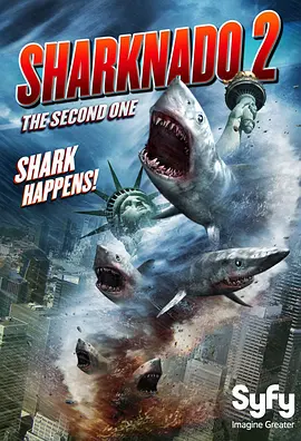 鲨<span style='color:red'>卷</span>风<span style='color:red'>2</span> Sharknado <span style='color:red'>2</span>: The Second One