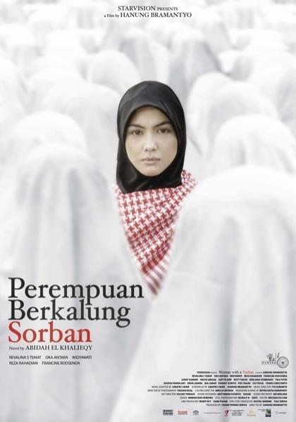 <span style='color:red'>裹</span>头巾的女人 Perempuan berkalung sorban