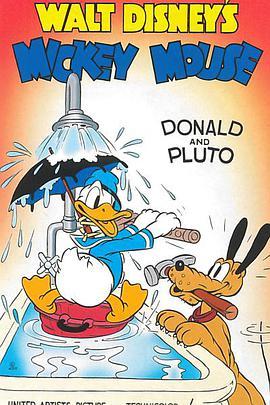 唐老鸭和布鲁托 Donald and <span style='color:red'>Pluto</span>