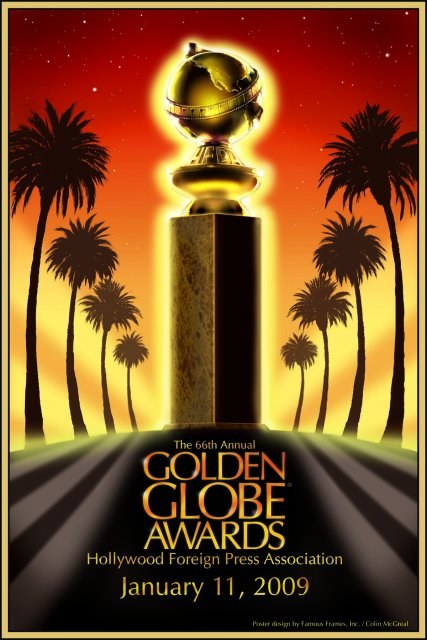 2009第66届金球<span style='color:red'>奖</span>颁<span style='color:red'>奖</span>典礼 The 66th Annual Golden Globe Awards