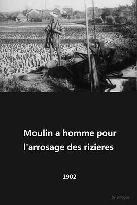 灌溉田地的水车 Moulin a homme pour l'arrosage des rizieres