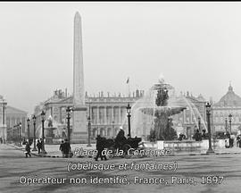 <span style='color:red'>协</span>和广场 Place de la Concorde (obélisque et fontaines)
