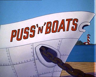 <span style='color:red'>船上</span>的猫 Puss 'n' Boats