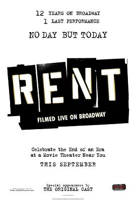 吉屋出租：百老汇剧场版 <span style='color:red'>Rent</span>: Filmed Live on Broadway