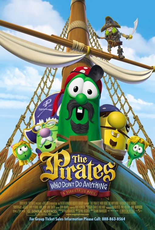 <span style='color:red'>无所事事</span>的海盗 The Pirates Who Don't Do Anything: A VeggieTales Movie