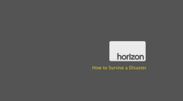 地平线系列：<span style='color:red'>逃出</span>大灾难 Horizon: How to Survive a Disaster