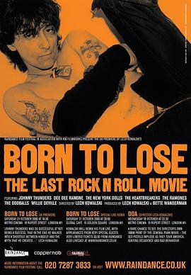 生于失去 Born to <span style='color:red'>Lose</span>: The Last Rock and Roll Movie