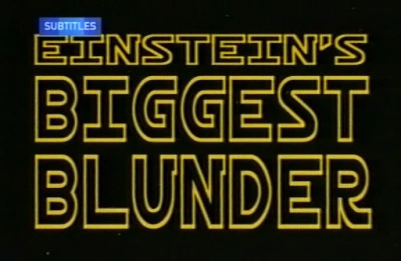 <span style='color:red'>爱</span><span style='color:red'>因</span>斯坦的最<span style='color:red'>大</span>失误 Einstein's Biggest Blunder