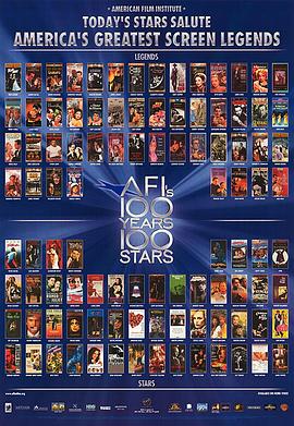 好莱坞百年百个明星 AFI's 100 Years... 100 Stars: America's Greatest Screen L<span style='color:red'>egen</span>ds